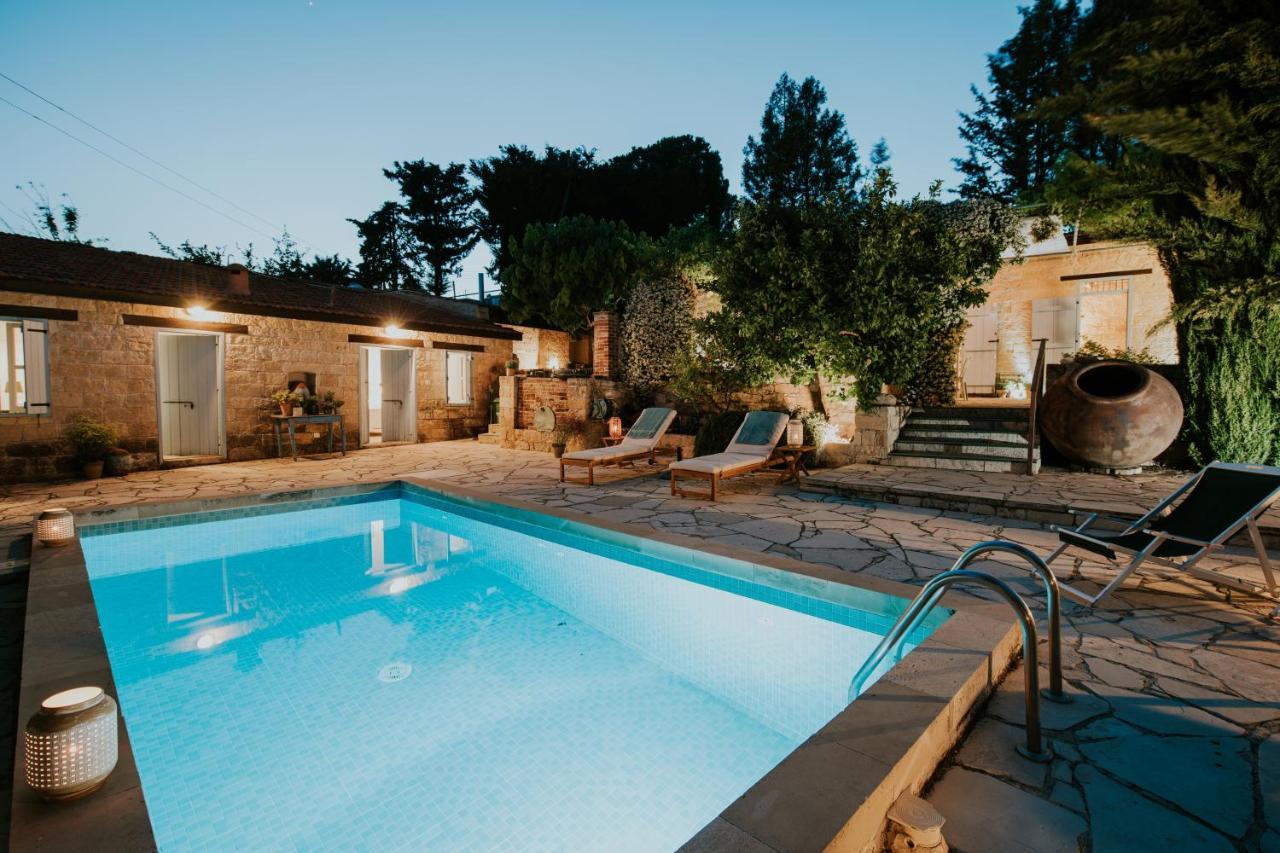 Villa Avgoustis Pachna エクステリア 写真